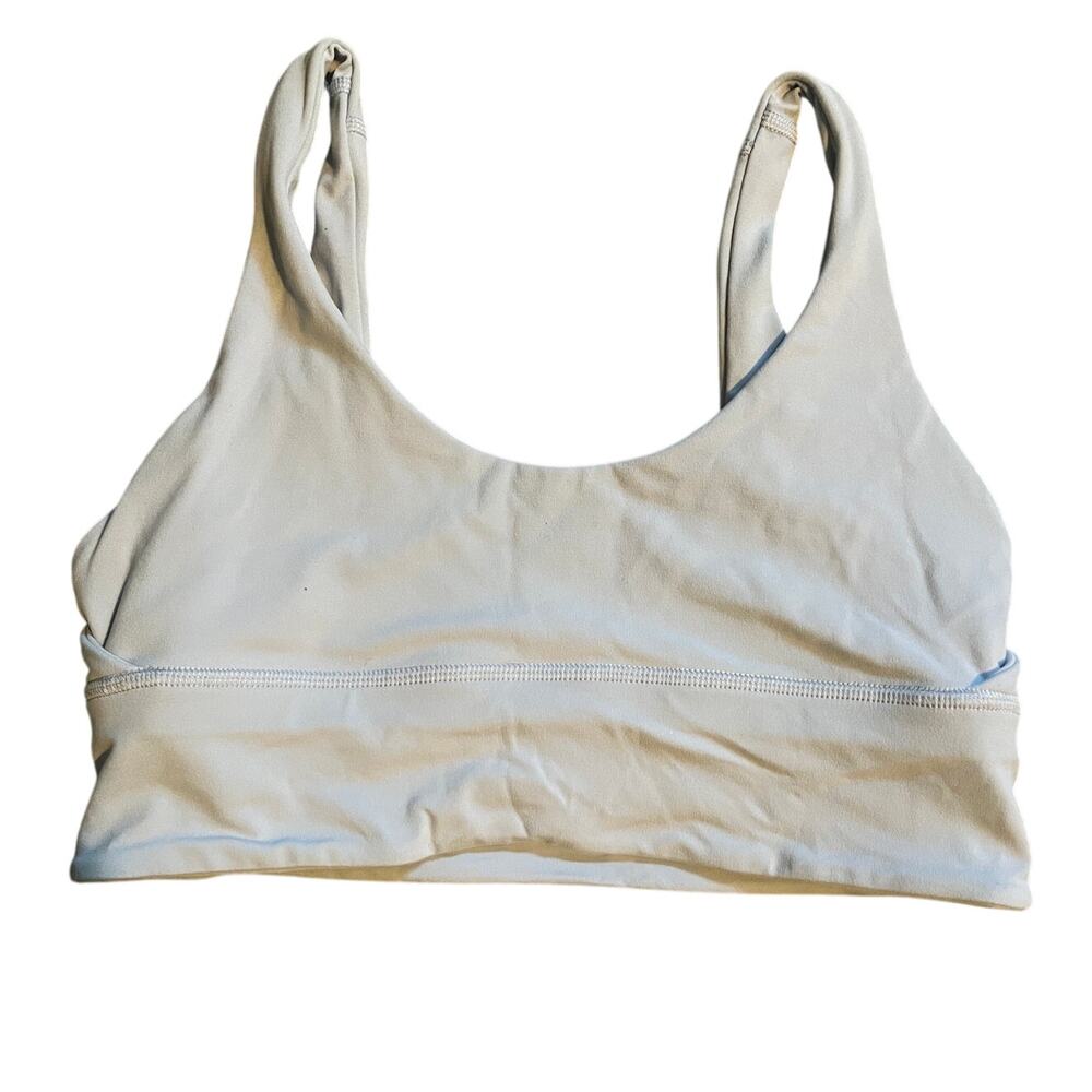 Lululemon align sports bra ocean air/light blue size 8